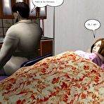 First pic of Pregnant sex of Dr Kruger: 3D xxx comics and anime porn cartoons about crazy hardcore fuck in a hospital: BDSM extreme sex therapy of chubby pregnant brunette housewife