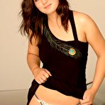 Second pic of FTV Girls! Adorable brunette teen babe undressing and toying to nice orgasm!