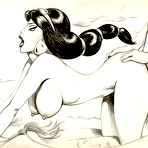 Third pic of Jasmine gets gangbang and gets screwed hot by Carpet \\ I Draw Porn \\