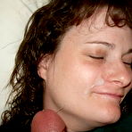First pic of Cum On Wives - Real submitted pics of amateur housewives getting cumshots!