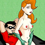 Second pic of Huntress getting chased and tortured hard by Batman \\ Cartoon Porn \\