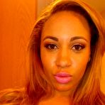 Fourth pic of Amateur busty chick showing off her huge breasts