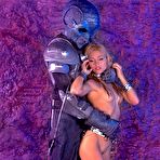 Fourth pic of Small boob babe Victoria Knight probed in the ass by Alien