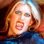 First pic of Bloody female vampire masturbating