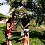 Fourth pic of Extreme whipping of hot paingate beauties!