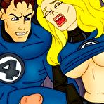 First pic of Invisible Girl with pair of melons gets backdrilled \\ Online Super Heroes \\