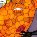 Second pic of Invisible Girl with pair of melons gets backdrilled \\ Online Super Heroes \\