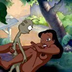 Second pic of Lilo slammed in her pussy and receives facial blast  \\ Comics Toons \\