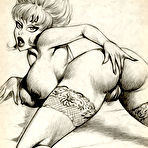 Third pic of Little Annie Fanny blowing dick and getting ripped  \\ I Draw Porn \\