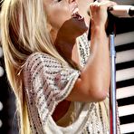 First pic of Julianne Hough sexy at music festival stage, shows her legs