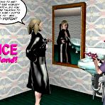 First pic of Great cumshot of huge cock : 3D comics and anime hentai porn about bizarre blowjob of virgin schoolgirl