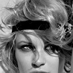 Fourth pic of Emilie De Ravin non nude posing scans from mags
