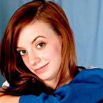 Third pic of Seducing teen Josie Deville is playing with her erotic panty of the pink color