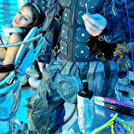 Fourth pic of Skinny Latina Serena Silva drilled by the Sci-Fi doctor