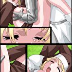 Second pic of SuperGirl getting chased and screwed hard by Crusader \\ Comics Toons \\