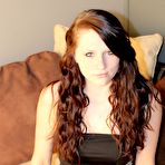 First pic of Lovely Redhead Freckles Topless In Panties