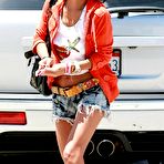 Second pic of Bai Ling legs and hard nipples paparazzi shots