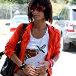 Third pic of Bai Ling legs and hard nipples paparazzi shots