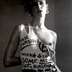 Third pic of Liberty Ross exposed her small tits and pussy for magazines