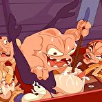 Second pic of Captain Amelia sticks cock in fresh hole and fucked \\ Cartoon Porn \\