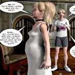Second pic of Paranormal bizarre sex adventures: 3D adult comix and anime fantasy extreme about fat chubby mature lady in an old castle
