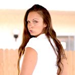 Second pic of Mandy FTV - Sweet Mandy FTV licks her big boobs, squeezes her butt and fingers her slit.