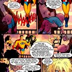 Fourth pic of Horny Wonderwoman with curvy body got plugged by dick \\ Online Super Heroes \\