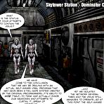 First pic of Machines domination: 3D BDSM comics and anime bizarre fantasy about shocking sex experiments with pussy and big tits of mature chubby moms in bondage