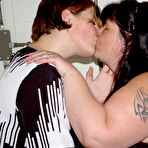 First pic of Chubby mature lesbain takes a chubby teen