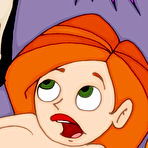 Second pic of Cock addict Kim licks wang and gets filled with cum  \\ Online Super Heroes \\