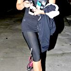 Second pic of Busty Kim Kardashian in tight black clothing