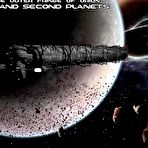 First pic of Bizarre attack of the Aliens: BDSM 3D anime fetish comics about anal gangbang hardcore of young busty blonde on the spaceship