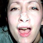 Fourth pic of Cum On Wives - Real submitted pics of amateur housewives getting cumshots!