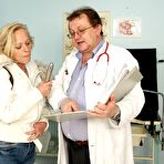 Fourth pic of Milf classy housewife Ladislava  gyno gyn instrument cooter clinic exploration