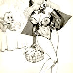 First pic of Hoe Little Red Riding Hood stuffed for the first time \\ I Draw Porn \\