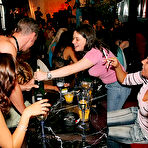 First pic of PARTY HARDCORE :: Muscular strippers seduce hot girls at wild hardcore party