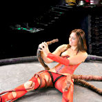Third pic of Sci-Fi Warrior girl in bizarre alien sex