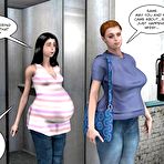 Second pic of Unexpected sex adventure: 3D porn comics and anime toons about the first masturbation by dildo of virgin redhead schoolgirl