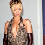 Fourth pic of Rihanna posing and performs at The Brit Awards 2012