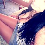 Fourth pic of Collection of a gorgeous busty babe camwhoring outdoors