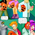 Fourth pic of Amy in glasses gets real hard fucked by robot Bender \\ Cartoon Porn \\