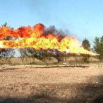 Third pic of Veronica Zemanova Flamethrower Babe