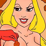 Second pic of Belle showing her tender vagina and getting filled \\ Cartoon Valley \\