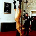 Third pic of Pussy whipping in suspension