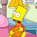 Second pic of Dirty Selma playing with dick and swallowing sperm  \\ Comics Toons \\