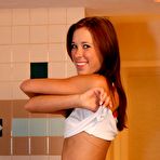 Second pic of Brooke Skye Picture Gallery Teenie Brooke undresses and teases her mouthwatering clit