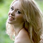 Fourth pic of Naked Blonde Girl In The Forest