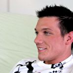 Second pic of Turning back around to deal the camera he took a seat on the chaise longue and I handed him a bottle of lube that he could use to jolt out with straight guy mutua