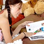 First pic of Spoiled Virgins - Slim Teen In Pigtails Losing Virginty