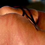 Second pic of roped and lashed dirty blonde